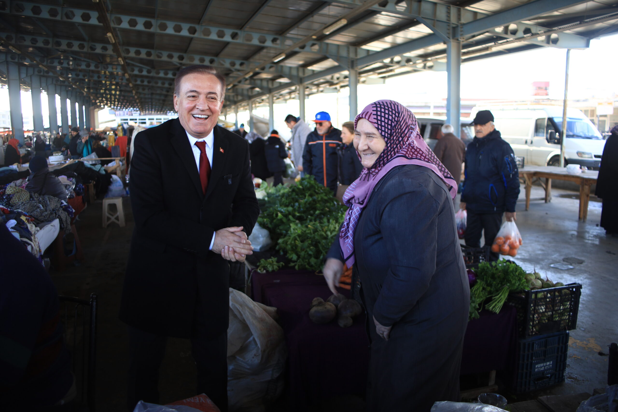 CHP SAMSUN BÜYÜKŞEHİR BELEDİYE BAŞKAN ADAYI CEVAT ÖNCÜ 19 MAYIS İLÇESİNİ ZİYARET ETTİ